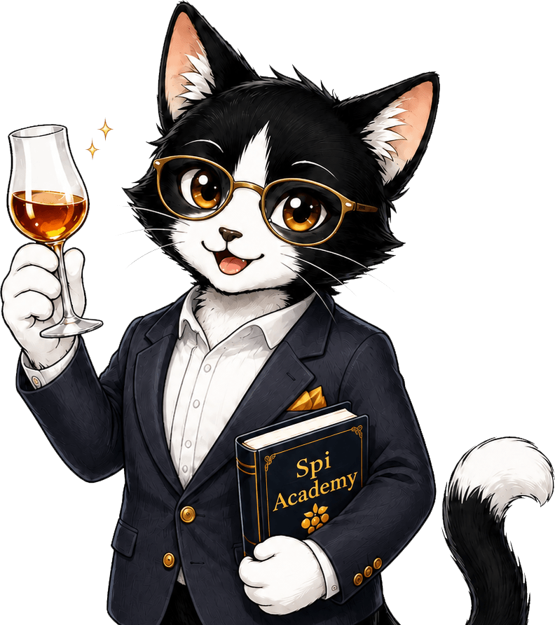 Spi le Chat, mascotte de Spi Academy